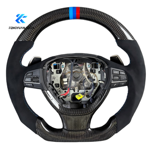 Volante LED de Fibra de Carbono Forjado Personalizado para <span class=keywords><strong>BMW</strong></span> <span class=keywords><strong>316i</strong></span> 320i 328i F30 F20 F21 F22 F30 F31 F32 F33 F34 X3 X4 X5 X6 520 525 530 - Product Image 1