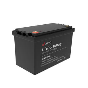 Jieyo nhà máy 12V 24V LiFePO4 pin điện dự phòng 50Ah 100Ah 200AH 400ah tùy chỉnh 6000 chu kỳ OEM ODM LFP pin tự động - Product Image 1