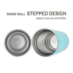 Enfriadores de Latas de Cerveza Personalizados con Logotipo, Aislados por Sublimación, 4 en 1, para Latas de 12oz y 16oz, Publicidad Rápida - Product Image 4