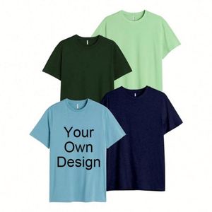 Design Wholesale Custom Your Brand Logo 100% Cotton Printing Men's T-<b>Shirts</b> Short Sleeve Plain Casual - Product Image 6