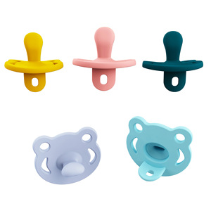 Sucette en silicone de qualité alimentaire en forme de pomme sans BPA pour bébé de 0 à 12 mois, jouet de dentition - Product Image 2
