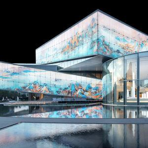 P8 Crystal Transparent Screen LED Hoch helle flexible LED Film Screen Lieferanten - Product Image 1