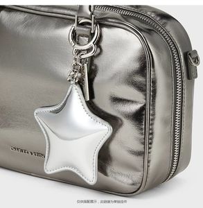 Porte-clés <span class=keywords><strong>miroir</strong></span> en cuir PU avec fleur, porte-clés élégant en alliage, <span class=keywords><strong>miroir</strong></span> de maquillage à cadre floral rose pour filles - Product Image 1