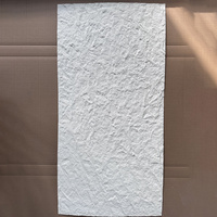 Panneaux de revêtement mural extérieur en poudre d'argile modifiée ignifuge et imperméable, revêtement de façade flexible pour hôtels et bureaux