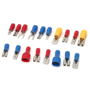 Caja de 330 Piezas, 18 en 1, Terminales Aislados, Conectores de Horquilla, Anillo, Tipo U, Tubo, Kit Surtido de Conectores de Cable - Product Image 2