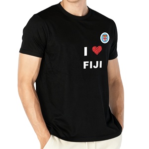Lightweight and Breathable Fiji Fan <b>T</b>-shirt for Summer Outdoor Gatherings and Matches Promotion - Product Image 2