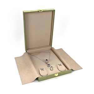 FANXI Vente en gros de boîtes à bijoux de luxe de grande capacité, organisateur de bijoux pour colliers, boucles d'oreilles, bagues - Product Image 1