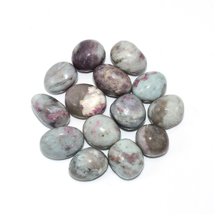 Pietre preziose all'ingrosso 20-30mm <span class=keywords><strong>tormalina</strong></span> rosa pietre burattate per la decorazione - Product Image 3