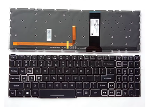 คีย์บอร์ดเรืองแสงภาษาอังกฤษแบบ US สำหรับโน้ตบุ๊ก <span class=keywords><strong>Acer</strong></span> <span class=keywords><strong>Predator</strong></span> Helios 300 PH315-53 <span class=keywords><strong>PH317</strong></span>-54 PH315-53-786B - Product Image 4