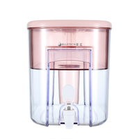 Dispenser Filter Penghilang Kotoran Ramah Lingkungan Pemurni Air dengan Layar Digital, Teko Air Bersertifikasi NSF, Ketel Filter, Ionizer Dapur