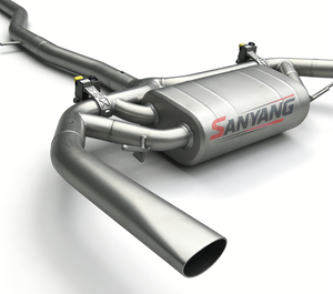 Tuyaux d'échappement Catback de haute qualité pour Volvo S60 V60 Xc60 S90 <span class=keywords><strong>V90</strong></span> T5 T8, système d'échappement tuning avec silencieux à valve, en acier SUS304, direct usine - Product Image 5