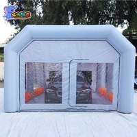 Tente gonflable de pulvérisation imperméable personnalisable, cabine de peinture gonflable, tente gonflable pour voiture, tente gonflable
