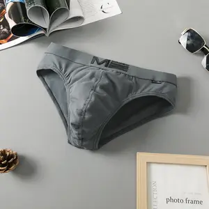 Calzoncillos de algodón de alta calidad para hombre, ropa interior Sexy Gay, Tanga de tiro bajo