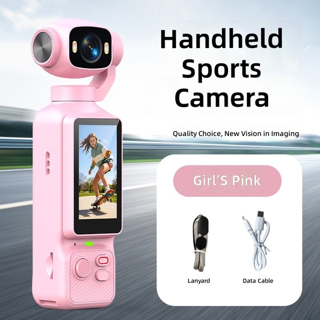 4K Waterproof Action Camera Sports Camera Night Vision Anti-Shake for Diving Skiing Motorcycle Cycling Outdoor Recording