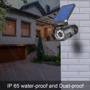 Puissantes Lampes <span class=keywords><strong>de</strong></span> Sécurité Solaires LED Extérieures <span class=keywords><strong>avec</strong></span> Détecteur <span class=keywords><strong>de</strong></span> <span class=keywords><strong>Mouvement</strong></span>, Éclairage Mural Étanchéité <span class=keywords><strong>de</strong></span> Rue et Fausse Caméra pour Jardin - Product Image 3