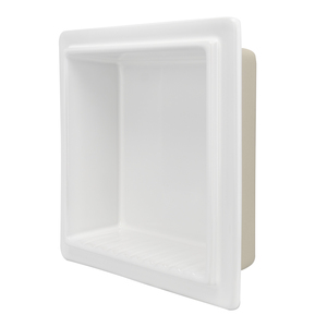 Produits de <span class=keywords><strong>niche</strong></span> de douche de <span class=keywords><strong>baignoire</strong></span> encastrés en porcelaine céramique blanche Insert mural Étagère à savon de douche Support de <span class=keywords><strong>niche</strong></span> pour salle de bain humide - Product Image 6