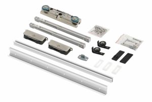 Moderne stijl spookdeur schuifdeuren verborgen deuren hardware kit - Product Image 3