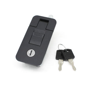 أكبر حجم الزناد مزلاج زر دفع قفل الباب سبائك الزنك ضغط لوحة قفل شاحنة أعلى مظلة قذيفة العربة قفل - Product Image 2