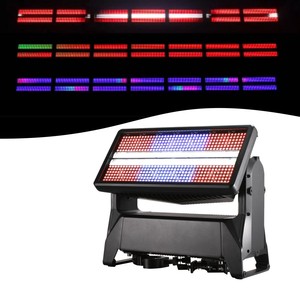 Projecteur Stroboscopique Mobile S2000 Haute Puissance à Double Tube, Étanche IP65 pour Extérieur, Inclinaison 185° °    Contrôlé par DMX512, E27 Concert - Product Image 1