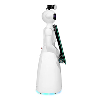 Photomaton Robot Roamer avec écran tactile 32 pouces, photomaton robot avec appareil photo reflex numérique et compatibilité imprimante pour mariage et fête