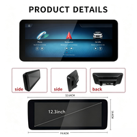 CarPlay Inalámbrico Android Auto GPS para Mercedes Clase B W246/W242 NTG5.0 10.25 Android14 8+128GB DSP Reproductor Multimedia de Video BT