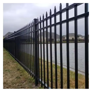 Venta al por mayor Fácil instalación moderna prefabricada <span class=keywords><strong>jardín</strong></span> externo acústico galvanizado acero negro aluminio <span class=keywords><strong>valla</strong></span> para balcón - Product Image 1