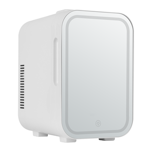 Nouveau <span class=keywords><strong>produit</strong></span> <span class=keywords><strong>beauté</strong></span> réfrigérateur mini réfrigérateur avec miroirs led 10 litres Portable maquillage réfrigérateur avec haut-parleur bluetooth - Product Image 2