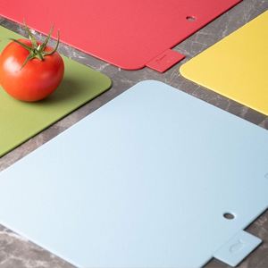 Planches à découper pour la préparation de la cuisine Tapis à découper colorés en plastique pour viande et légumes - Product Image 6