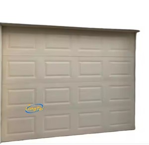 Andexin Realgres Porte <span class=keywords><strong>de</strong></span> <span class=keywords><strong>garage</strong></span> et <span class=keywords><strong>portes</strong></span> piétonnes industrielles sectionnelles en acier double nord-américain pour <span class=keywords><strong>deux</strong></span> voitures - Product Image 2