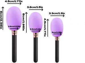 Estuche Protector de Silicona para Brochas de Maquillaje, Funda Protectora Antipolvo para Brochas Cosméticas - Product Image 2