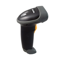 Lector de Códigos de Barras Inalámbrico de Mano, Escáner de Códigos de Barras 1D 2D QR, Escáner de Códigos de Barras Láser USB con Cable, Automático, para Inventario