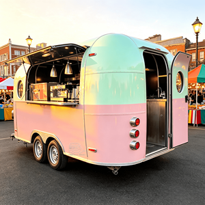 Mobile Bar Van Mobile Bar Trailer Mobile Party Trailer Food Truck With Fully Equipped <b>Kitchen</b> - Product Image 5