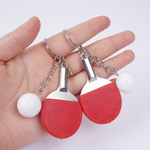 <b>Mini</b> Ping Pong Paddle Pendant Club Member Gift: <b>Mini</b> Ball Sports Pendant, <b>Mini</b> Ping Pong Paddle - Product Image 3