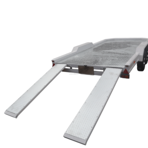 Heavy Duty Dual Axle Car <b>Trailer</b> with Foldable Ramps - Product Image 2