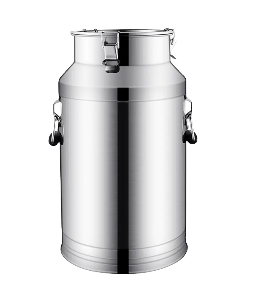 High Quality OEM ODM Thickened Stainless Steel Rice Coffee Beans Milk Storage Pail