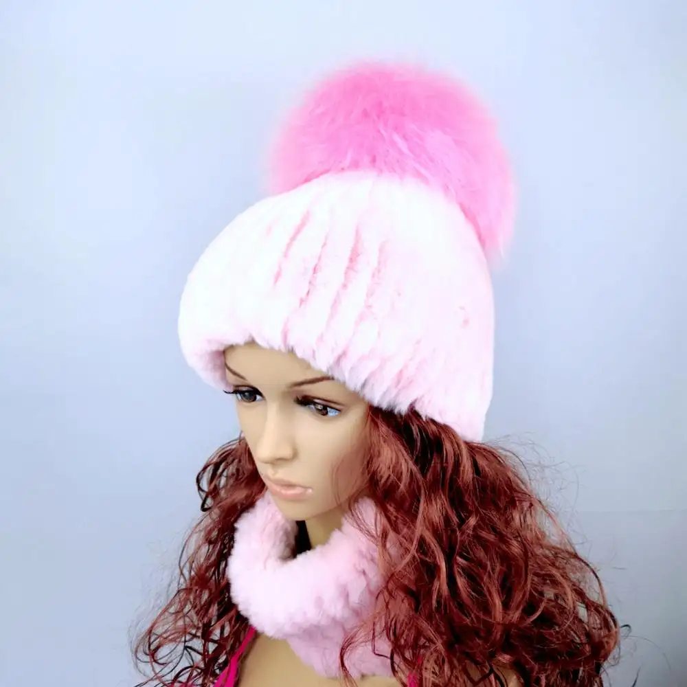 Cascade beanie rosado Kazane Mujer Accesorios de Sombreros y gorros de 