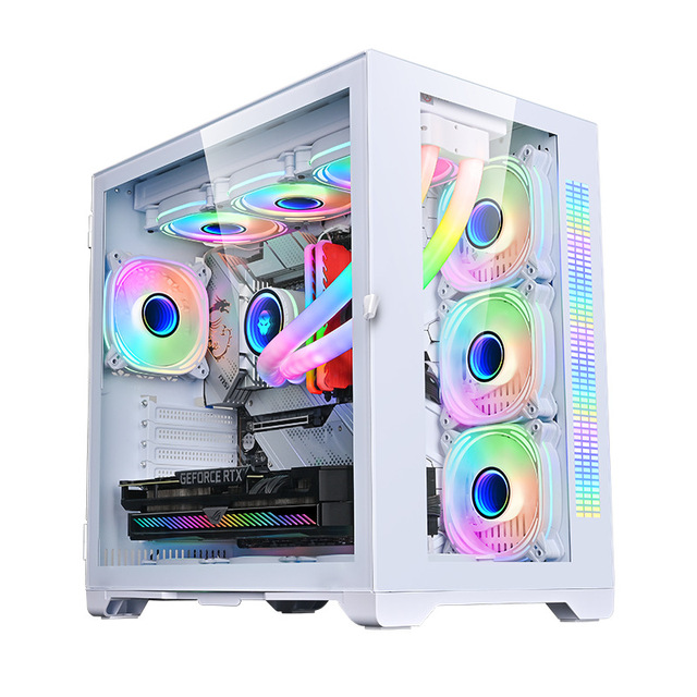 Rhythm PLUS 2023 Custom ATX/ITX Tempered Glass Computer Case Aluminum Alloy PC Case