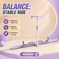 Máquina de esquí plegable de plástico para interiores, multifuncional, tipo split, entrenador de suelo pélvico, adelgazamiento de piernas, fortalecimiento del core