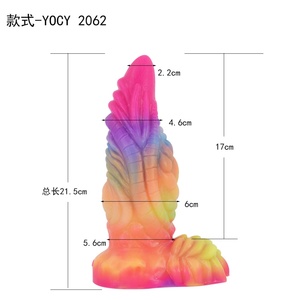 New Arrival Luminous Penis Black Tortoise Glow in Dark Series Liquid Silicone <b>Dildos</b> Luminous <b>Dildo</b> for Men - Product Image 6