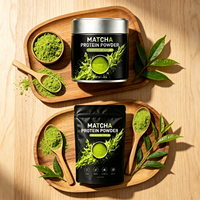 Poudre de matcha protéinée JBY, thé vert naturel, shake protéiné, substitut de repas, aide à la gestion du poids, stimule l'énergie et le métabolisme