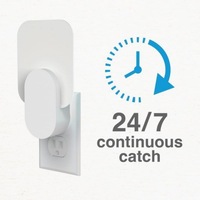 De bestverkochte huishoudelijke vliegenvanger van hetzelfde model werkt 24/7 continu, als een stille, niet-toxische en veilige vliegenvanger voor binnengebruik.