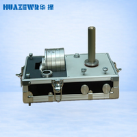 Testeur de poids mort hydraulique 600 bars, classe 0.05, calibrateur de manomètre à piston pour l'étalonnage des manomètres