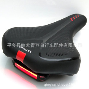 Sillín de Bicicleta Savadia, Cómodo, para Bicicleta de Montaña, Unisex, para Adultos, para Todas las Estaciones, Negro Rojo/Negro Azul/Negro Blanco - Product Image 3