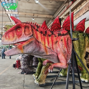 Dinosaurio <span class=keywords><strong>Ceratosaurus</strong></span> Gigante Animatrónico de Gecai, Robot de Tamaño Real, Disfraz de Dinosaurios - Product Image 3