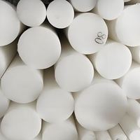 Barre ronde en polyamide 66 (PA6) hautement personnalisable, diamètre 5mm-400mm, moulage 3-400mm, tige/barre en nylon naturel