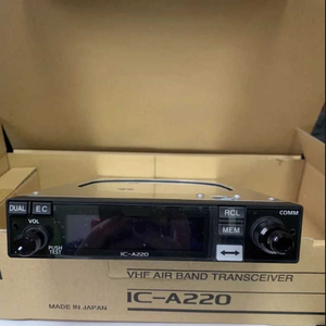 Radio marine IC-A220 à montage sur panneau, VHF, bande aérienne 118-136.992 MHz, <span class=keywords><strong>émetteur</strong></span>-<span class=keywords><strong>récepteur</strong></span> 8W, portée 0-50 km, radio de station de base aérienne - Product Image 6