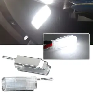 2PCS Trunk Lamp LED Luggage Compartment Light For Peugeot 206 306 307 308 For Citroen C2 C3 Courtesy Light Interior Trunk Light