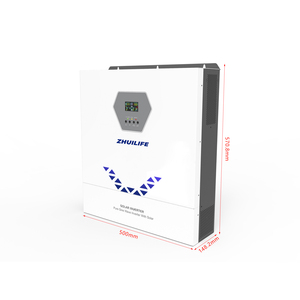 11KW Hybrid Solar <b>48V</b> to 220V/230V AC Pure Sine Wave Dual MPPT On/Off Grid with <b>Battery</b> Backup - Product Image 2