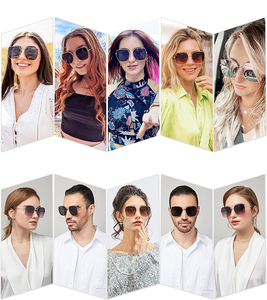 Sunway Eyewear Hot Sale Unisex Fashion UV400 Metal Sunglasses Customized A200 Model China - Product Image 3