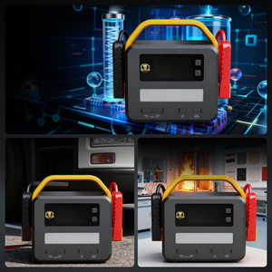 Arrancador <span class=keywords><strong>de</strong></span> Emergencia para Coche y Camión con Carga Rápida PD <span class=keywords><strong>de</strong></span> 45W, Banco <span class=keywords><strong>de</strong></span> Energía <span class=keywords><strong>de</strong></span> Emergencia para Camión, 12V 24V, Alta Potencia, Arrancador Universal para Coche - Product Image 4